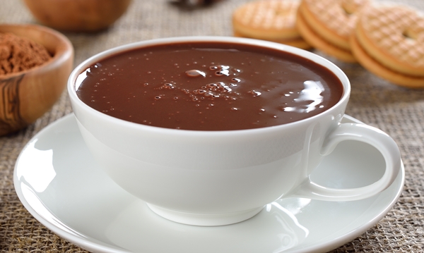 Receita de Chocolate quente cremoso - Bazar Casa Maria